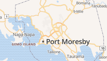 Port Moresby online kaart
