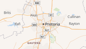 Pretoria online kaart