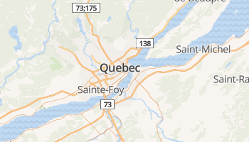 Quebec online kaart