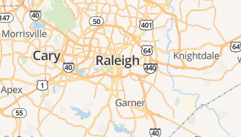 Raleigh online kaart