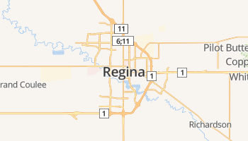 Regina online kaart