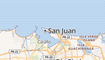 San Juan online kaart