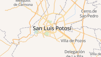 San Luis Potosí online kaart