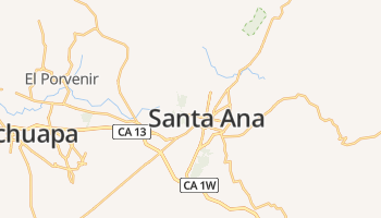 Santa Ana online kaart