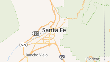 Santa Fe online kaart