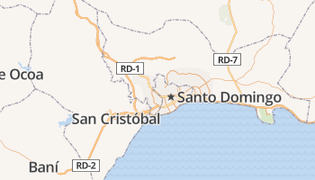 Ciudad Trujillo online kaart