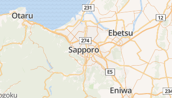 Sapporo online kaart