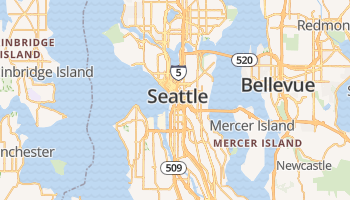Seattle online kaart