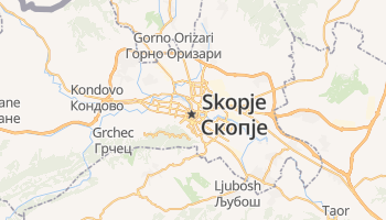 Skopje online kaart