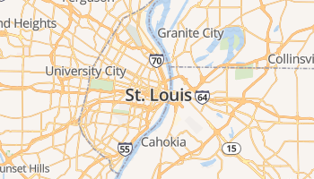 Saint Louis online kaart