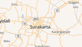 Surakarta online kaart