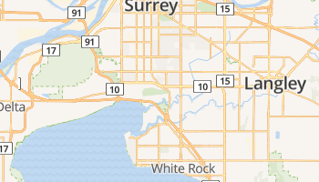 Surrey online kaart