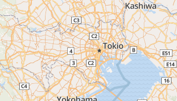 Tokio online kaart