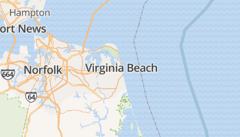 Virginia Beach online kaart