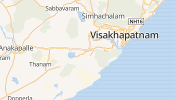 Vishakhapatnam online kaart