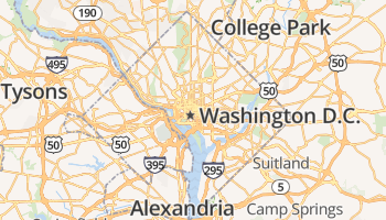 Washington online kaart