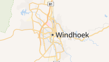Windhoek online kaart