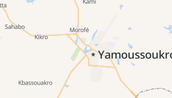 Yamoussoukro online kaart