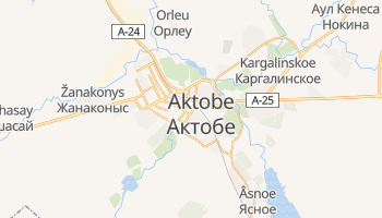 Aktobe - szczegółowa mapa Google