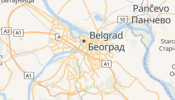 Belgrad - szczegółowa mapa Google