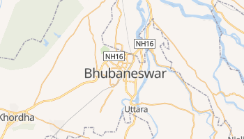 Bhubaneśwar - szczegółowa mapa Google