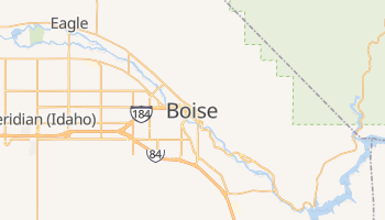 Boise - szczegółowa mapa Google