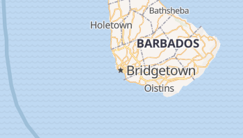 Bridgetown - szczegółowa mapa Google
