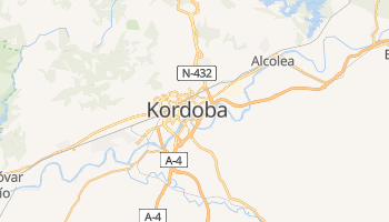 Córdoba - szczegółowa mapa Google