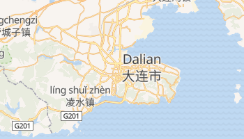 Dalian - szczegółowa mapa Google