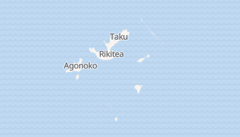 Wyspy Gambier - szczegółowa mapa Google