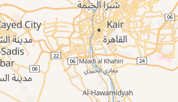 Giza - szczegółowa mapa Google