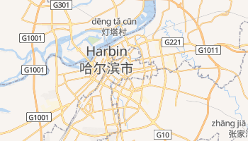 Harbin - szczegółowa mapa Google