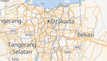 Dżakarta - szczegółowa mapa Google