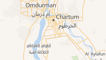 Chartum - szczegółowa mapa Google