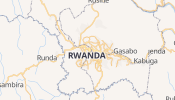 Kigali - szczegółowa mapa Google