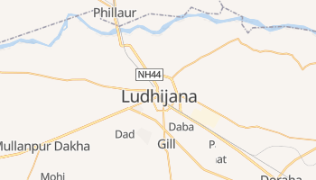Ludhijana - szczegółowa mapa Google