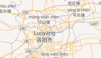 Luoyang - szczegółowa mapa Google