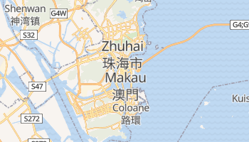 Makau - szczegółowa mapa Google