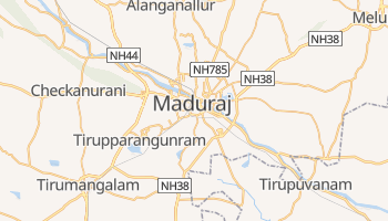Maduraj - szczegółowa mapa Google