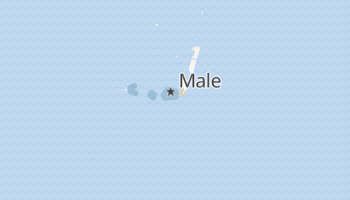 Malé - szczegółowa mapa Google