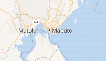 Maputo - szczegółowa mapa Google