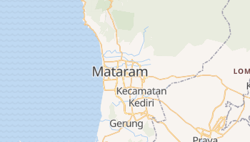 Mataram - szczegółowa mapa Google