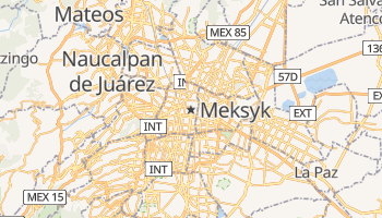 Meksyk - szczegółowa mapa Google