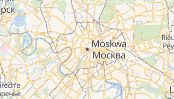 Moskwa - szczegółowa mapa Google