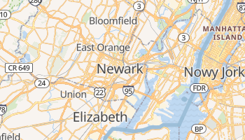 Newark - szczegółowa mapa Google