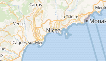 Nicea - szczegółowa mapa Google