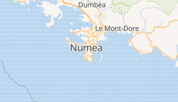 Numea - szczegółowa mapa Google