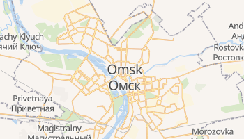 Omsk - szczegółowa mapa Google