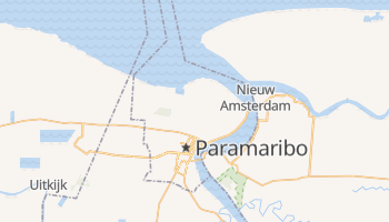 Paramaribo - szczegółowa mapa Google
