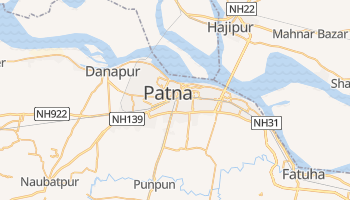 Patna - szczegółowa mapa Google